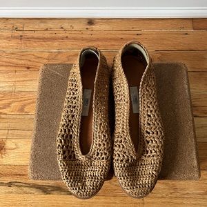 Miista Raffia Ballet Flats / 37